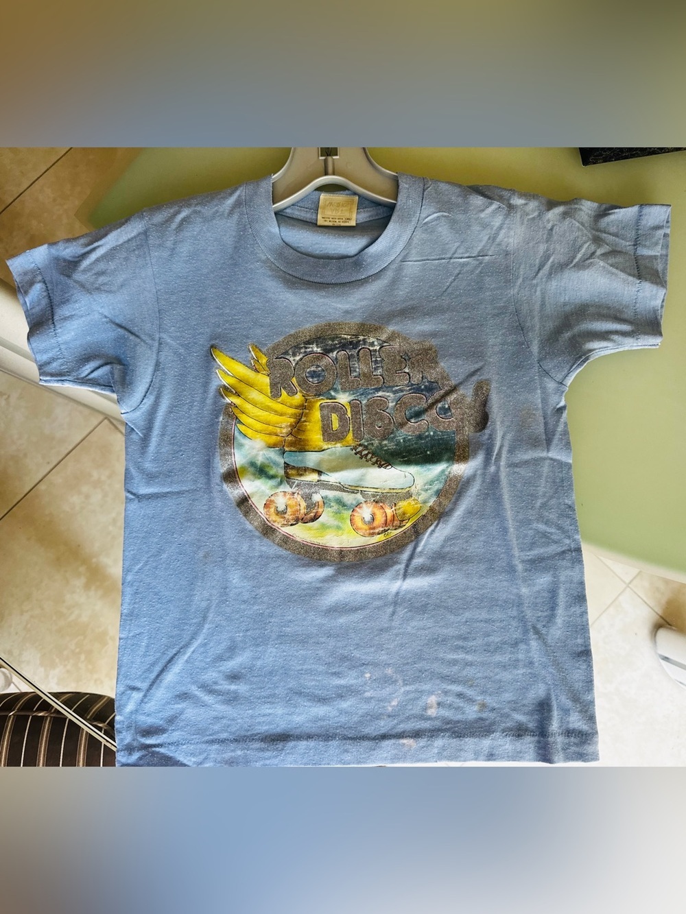 1970s “ ROLLER DISCO”  Babt t shirt